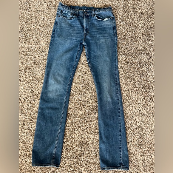 Levi’s 513 Men’s Jeans 34x36 Slim Straight Denim - Picture 1 of 3